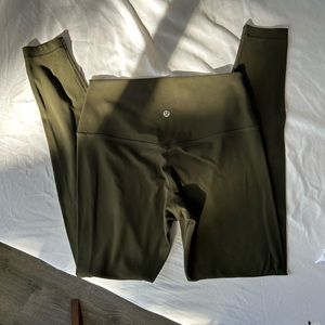 Lululemon Align High-Rise Leggings, Olive 28”